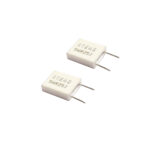 Audio Lite 10 Pcs 0.25 ohm 5W WIRE WOUND RESISTOR 0E25 vertical