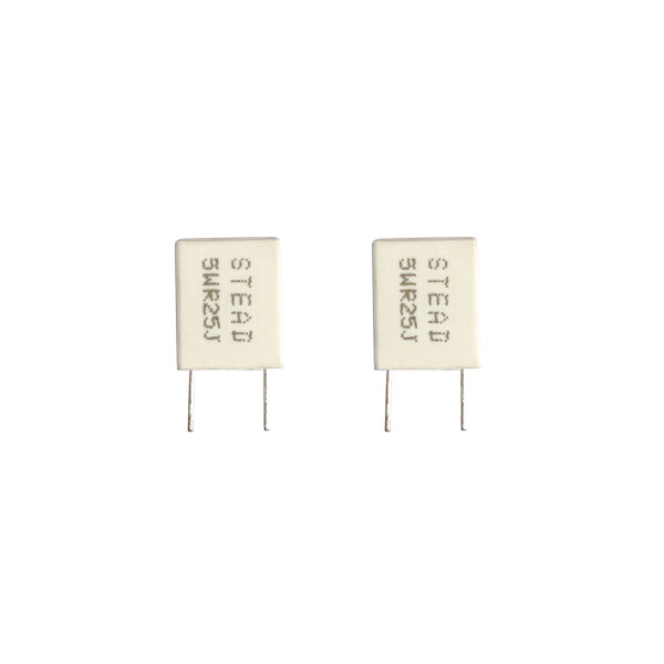 Audio Lite 10 Pcs 0.25 ohm 5W WIRE WOUND RESISTOR 0E25 vertical - Image 3