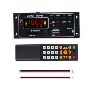 AUDIO LITE Bluetooth Digital Player Module with USB, TF Card, AUX & FM Support with Remote.