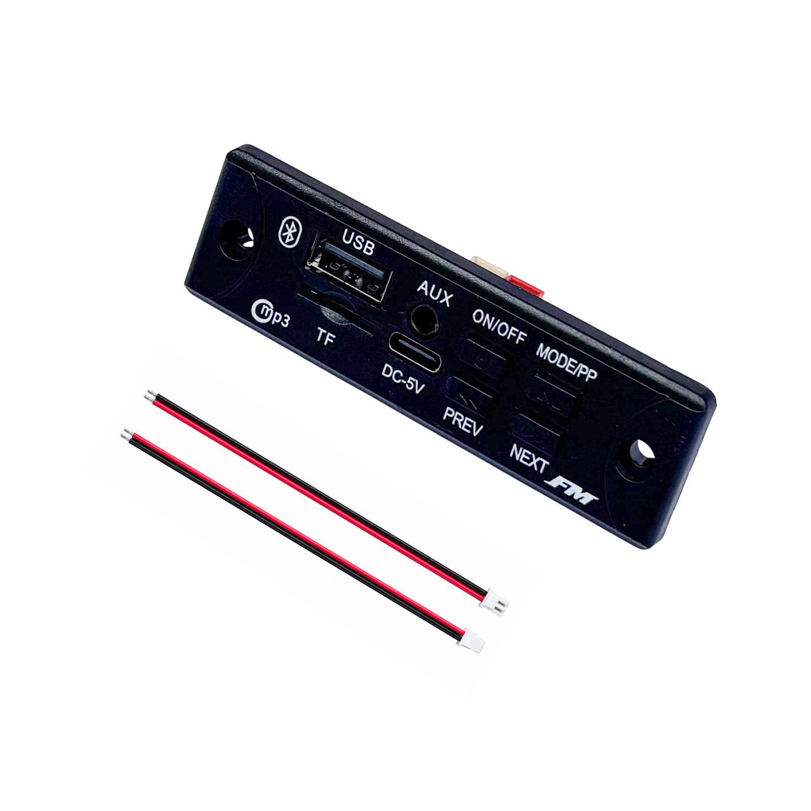 AUDIO LITE 5V Bluetooth MP3 USB Audio Module with TF Card, AUX & FM Support 1 AUDIO LITE 5V Bluetooth MP3 USB Audio Module with TF Card, AUX & FM Support