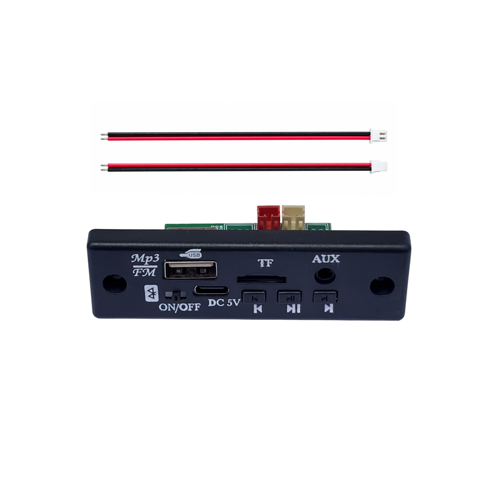 AUDIO LITE 5V Bluetooth MP3 USB Audio Module with TF Card, AUX & FM Support